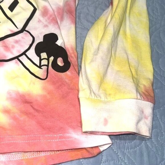 Nickelodeon SpongeBob SquarePants Tie-Dye Long Sleeve Shirt 3XL - Picture 3 of 5